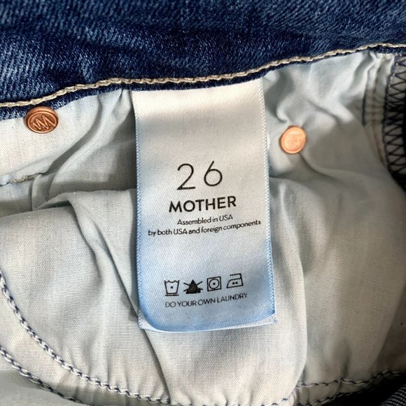 MOTHER The Stunner Ankle Fray in So Long - Picture 7 of 14